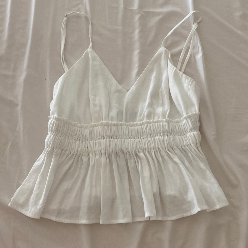 cute white top